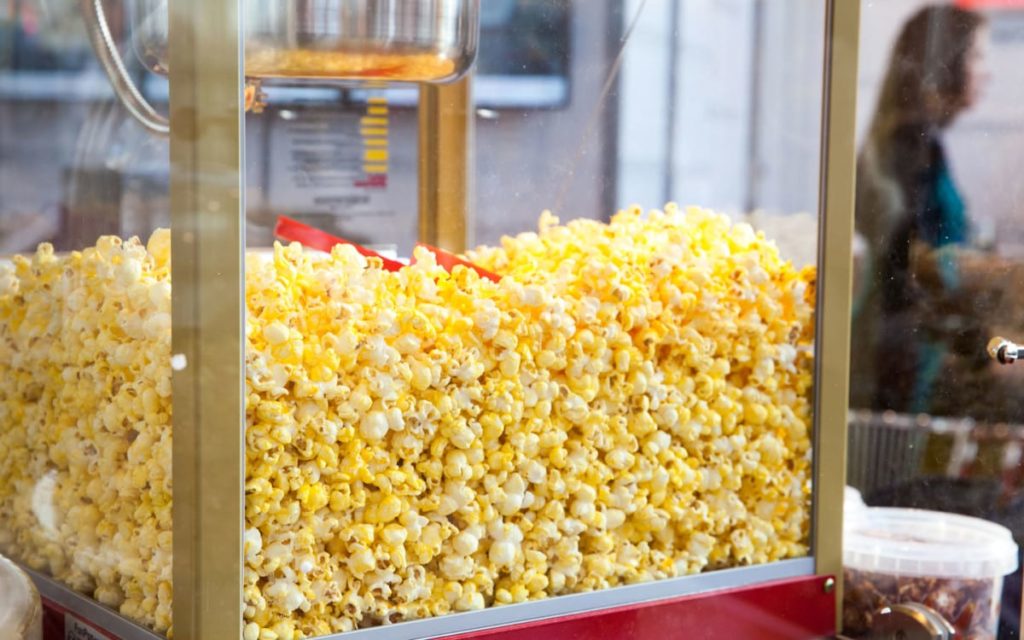 Parent Teacher Group popcorn machine